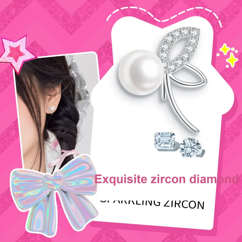Barbie Copper Alloy Earrings Women's-4