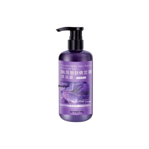 ZHONGXIAQINGCHUN Mystic Лотос Гель для душа Отшелушивающий Сглаживающий Глубокая чистка Питание Уменьшение пор