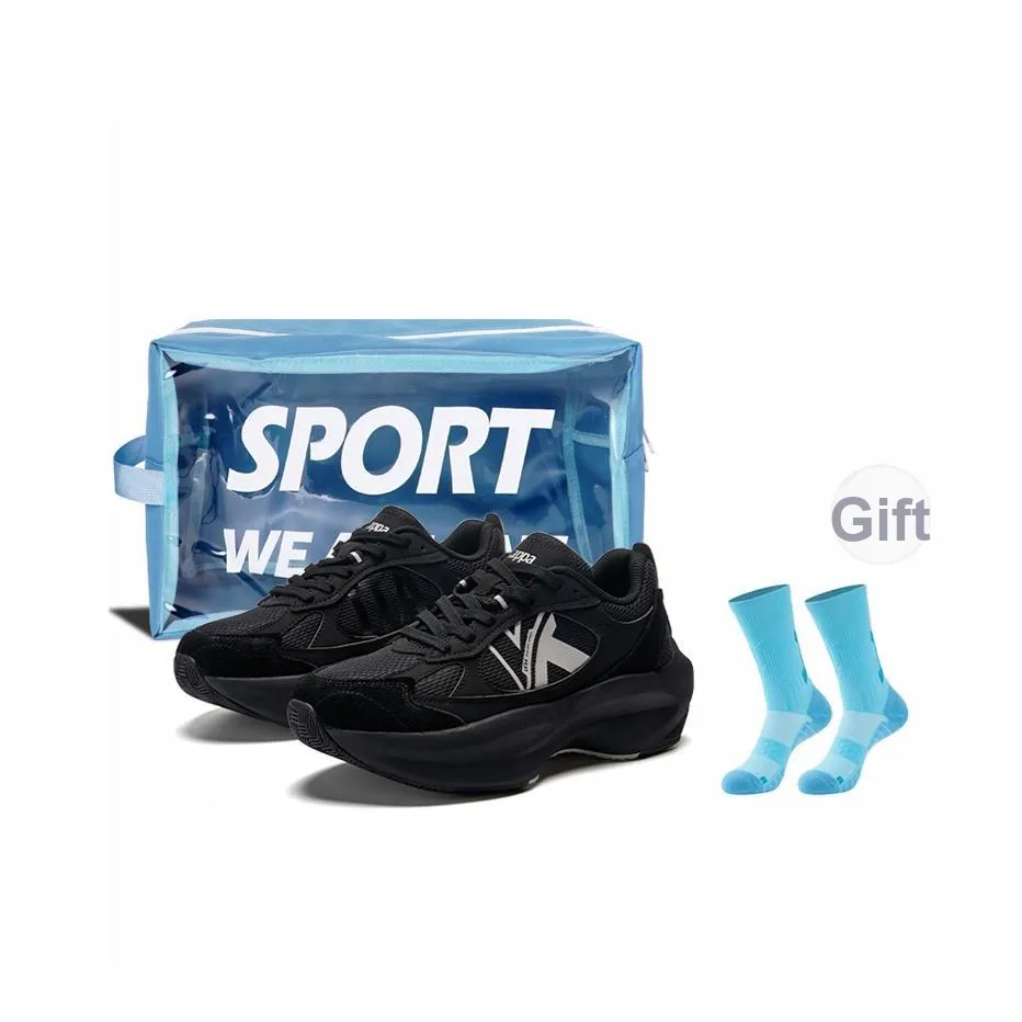 KAPPA Низкий Топ Беговые Кроссовки Унисекс Черный