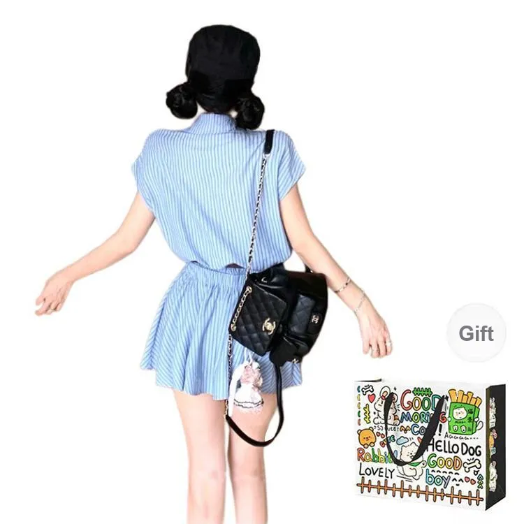 BVODE Short Sleeved Dress Women's-1
