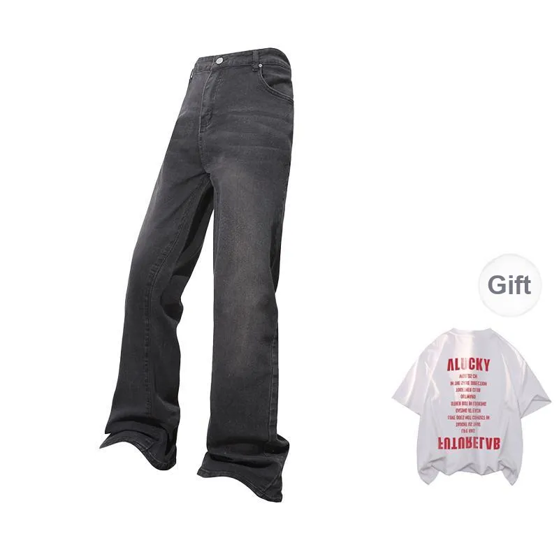 BRUMAIRE Jeans Unisex Yellow Mud Jeans Comes With White Short Sleeved Top-4
