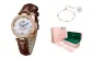 Rose Case Mother-of-Pearl Brown Belt