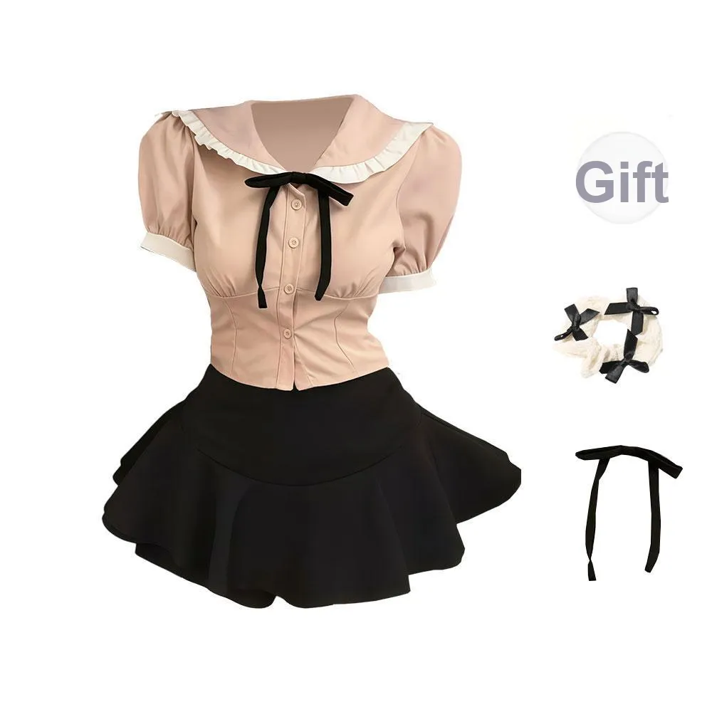 TURN UP Two Piece Skirt Sets Women's