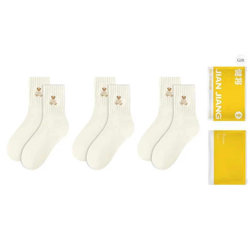 Master Mid Calf Socks Women's Shopping Bag 5 Pack-6
