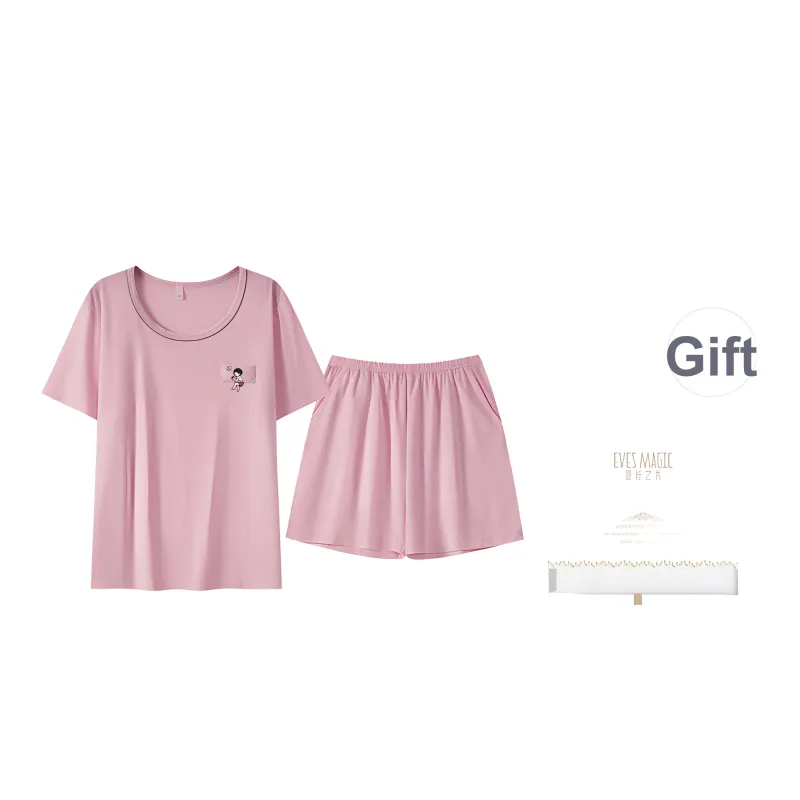 XIA.WA.ZHI.XIU Pajama Set Women's Two Piece Set-18