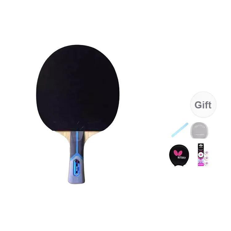 Butterfly Ping Pong Paddles Unisex All Wood With Carbon Fiber-1