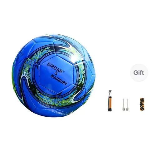 SIRDAR Size 5 Ball Soccer PU Machine Stitched Soccer Ball Kids' Blue
