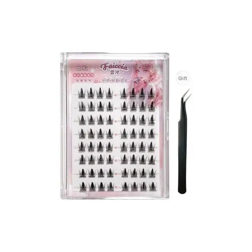 FAICCIA Непересекающиеся Барби Накладные ресницы Одиночный кластер