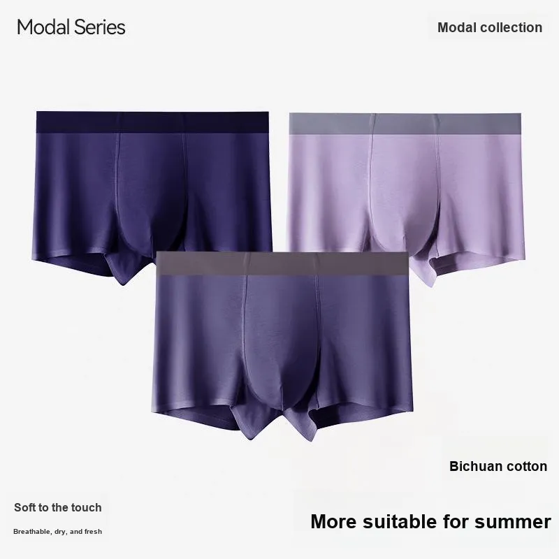 Qiao Ni Tong Underpants Men's 3 Pack-2