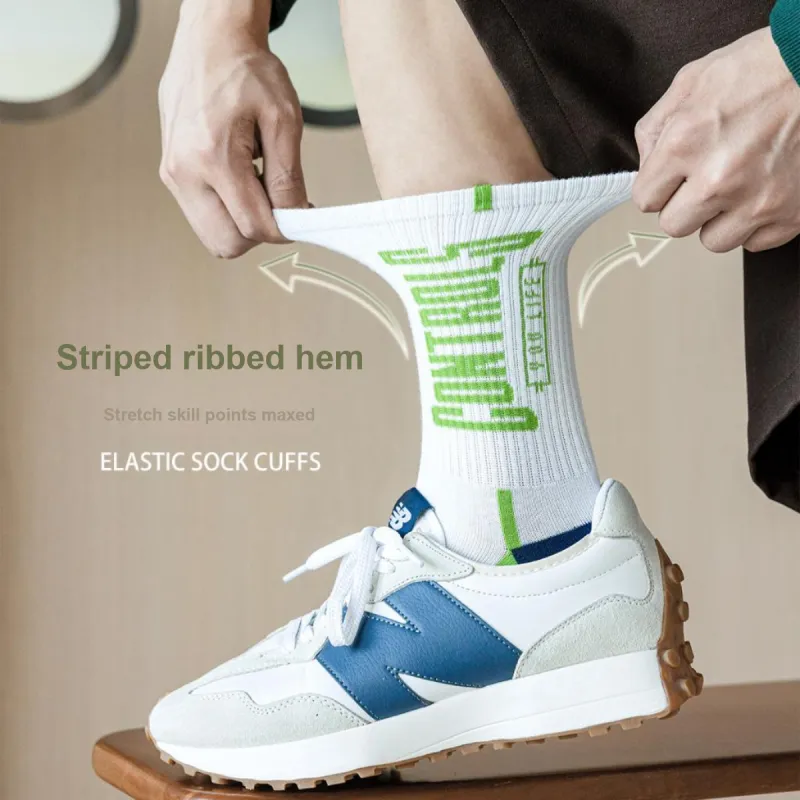ROBINHOOD Mid Calf Socks Men's 5 Pack-4