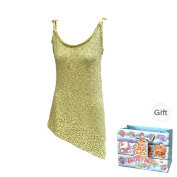 BRASS SCOUT Tank Tops Women's Yellow Shopping Bag