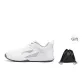 White Silver+Drawstring Shoe Bag