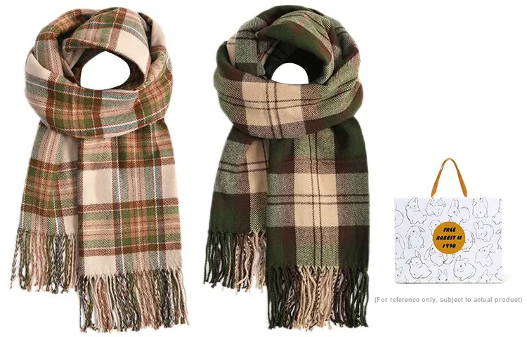 FREE RABBITⅡ Knit Scarves Unisex-6