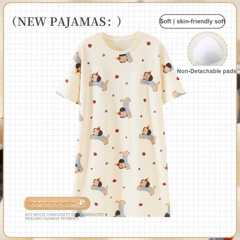 OUSHIBO Women's Nightgowns-6