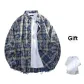 Washed Blue+White T-Shirt