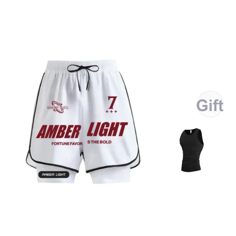 AMBER LIGHT Sports Shorts Unisex-16