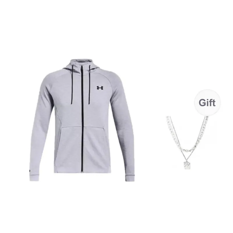 Under Armour Jackets & Coats Unisex Gray, Comes With Necklace-0