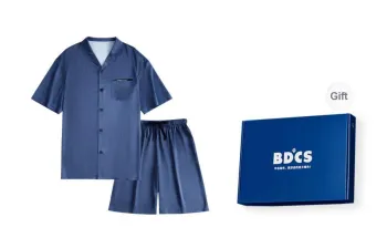 Peninsula City Pajama Set Men's Blue Twilight Gift Box Set