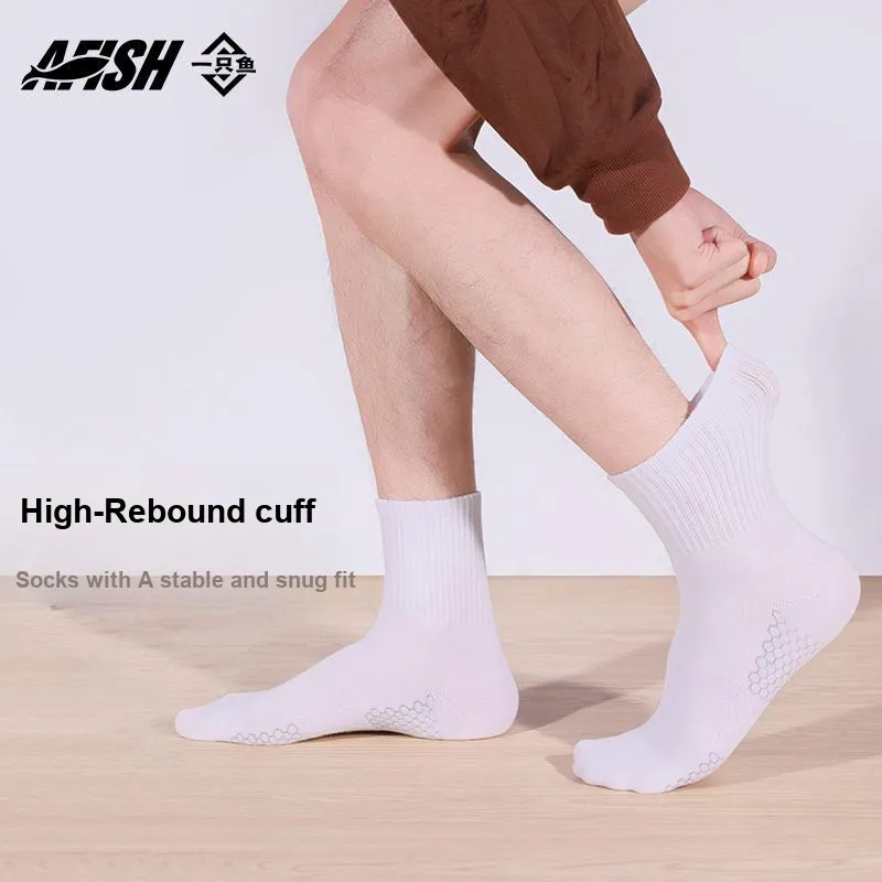 AFISH Mid-Calf Socks Men's 5 Pack-10