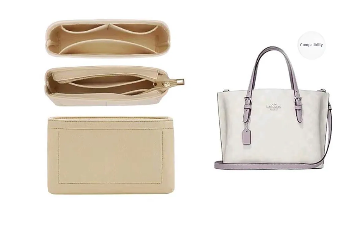 Lan Bao Fan Felt Bag Accessories Beige