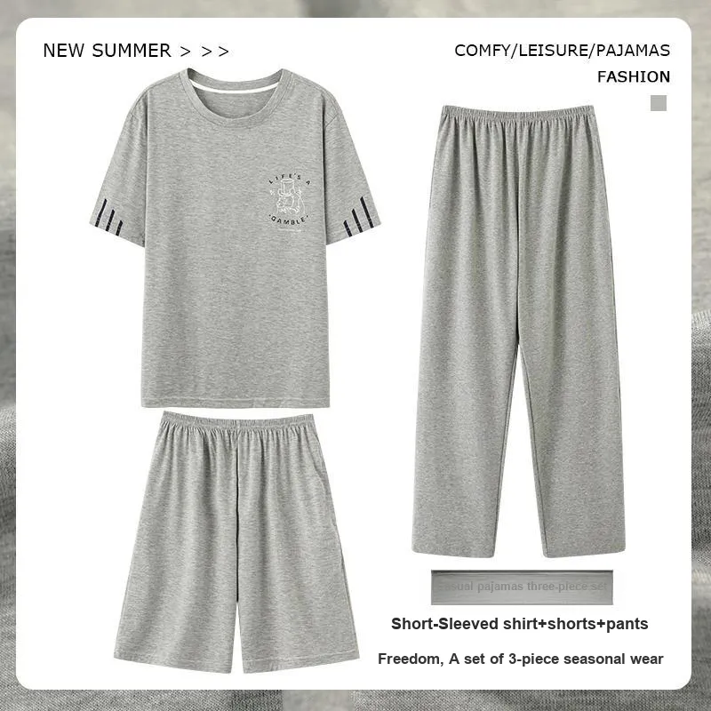 Mulong family Men Pajama Sets-1