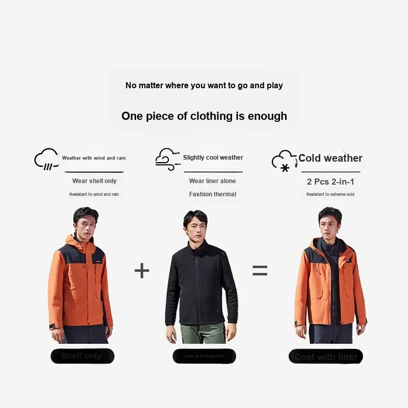 SCALER Windbreaker Jackets Men-12
