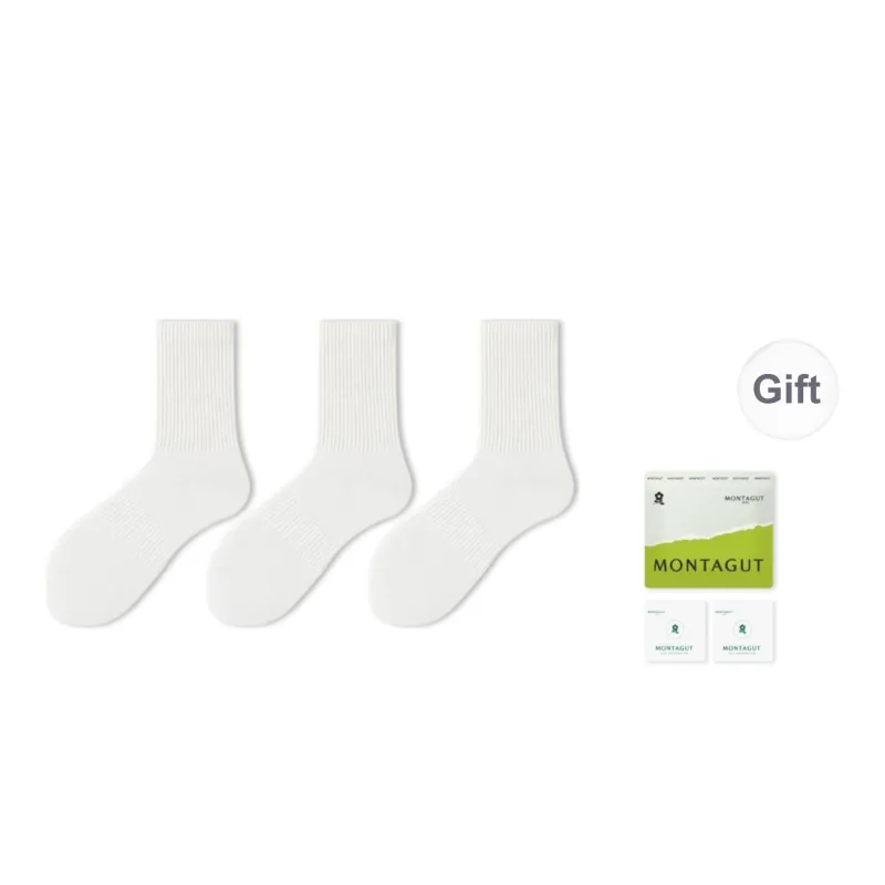 Montagut Mid Calf Socks Unisex 4 Pack-5