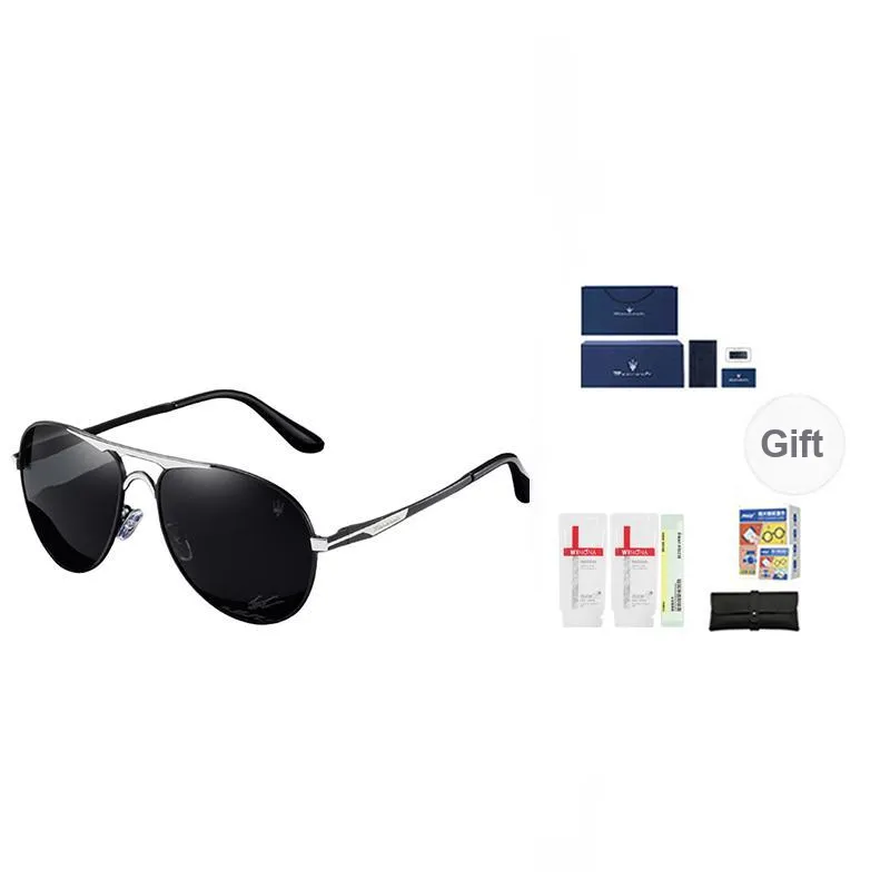 Maserati Aviator Sunglasses Unisex-9