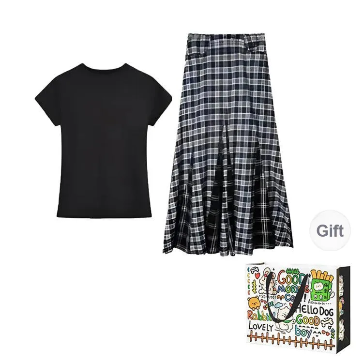DEDY Two Piece Skirt Sets Women's-1