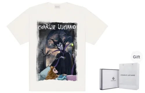 Charlie Luciano T Shirt Unisex White