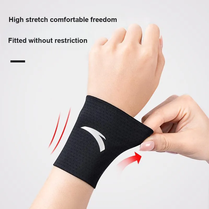 Anta Volleyball, Basketball, Soccer Net, Running Wristbands Breathable And Protective Blue Unisex-1