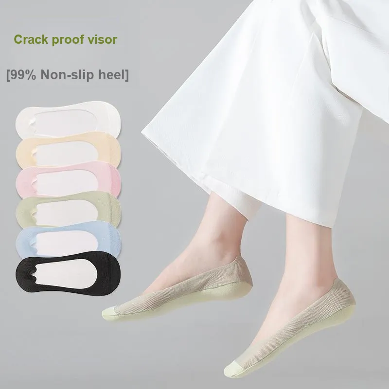 Top Melon No Show Socks Women's 5 Pack-16