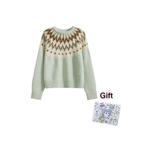 MARIE·COCO Озерно-голубой Топ Женские Трикотаж