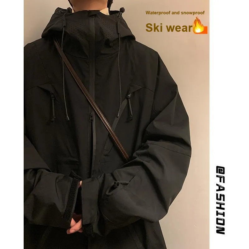 Yalu Windproof, Breathable, Abrasion Resistant, Cold Resistant Windbreaker Jacket Unisex-6