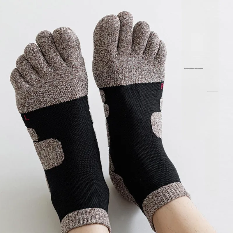 JIAZINI Mid-Calf Socks Men's Combo Set-4