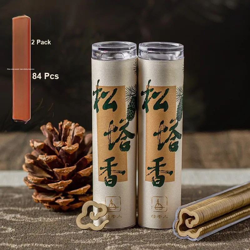 Waiters Natural Pine Cone Scent Non Sticky Incense 42 Tablets-8