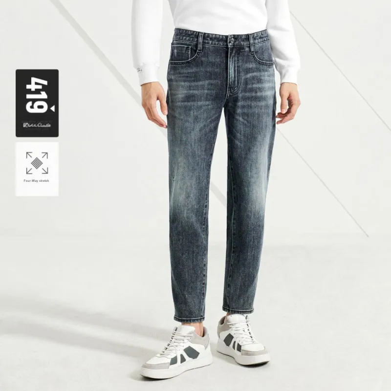 LESS IS MORE Jeans Men's Dark Blue Black-2