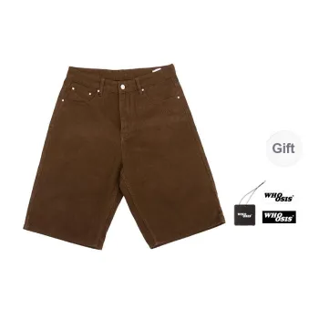 WHOOSIS Cargo Shorts Unisex Dark Brown