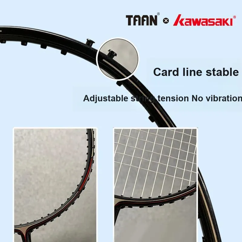 TAAN x Kawasaki Badminton Equipment Badminton Racket Unisex Grommet Strips-5