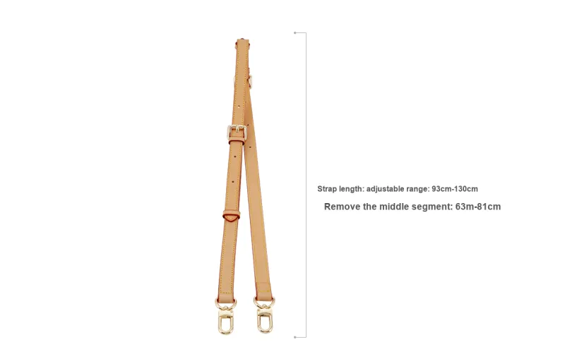 Lan Bao Fan Cow Leather Bag Strap Women's Beeswax-21