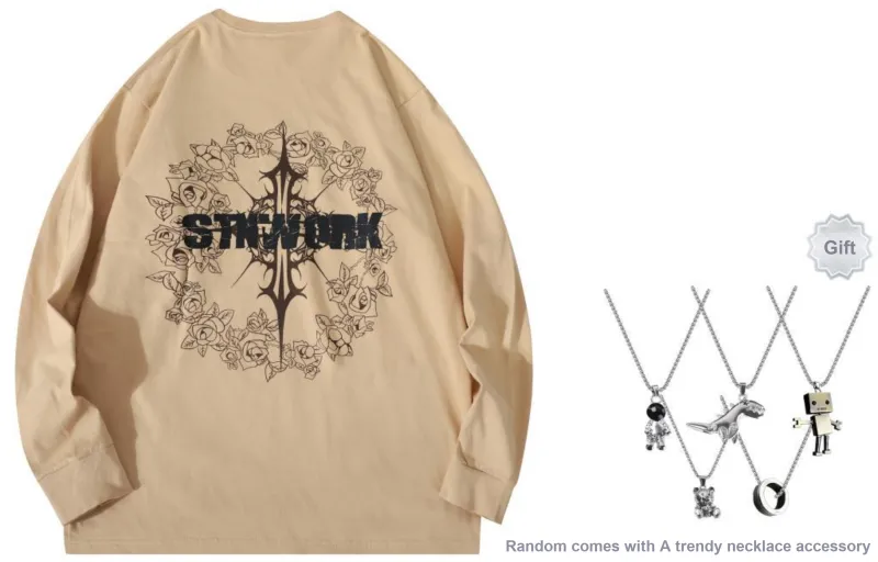 STNW Long Sleeved T Shirt Unisex-20