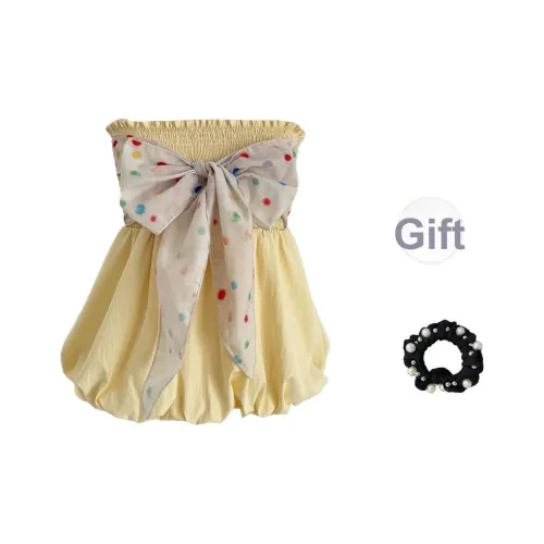 WUSHANSHAN Без бретелей Топ Женский