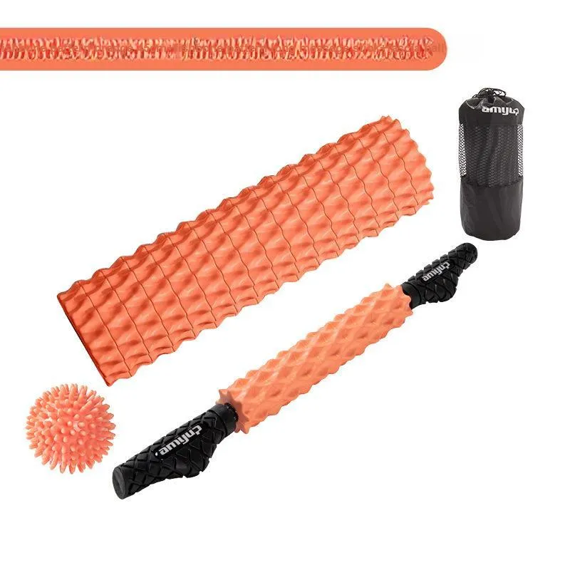 AMYUP Hollow Foam Rollers Yoga Fitness Massage EVA-7