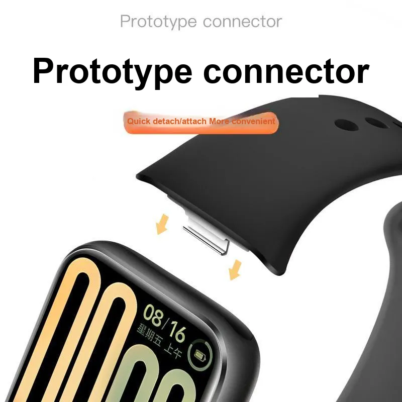 Vobafe Watch Band Xiaomi Compatibility 232mm Silicone Material-2