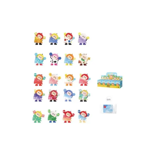 Miniso Правая сторона Соус Милый Tilt Head Collection Слепые коробки 10 Для одной слепой коробки Целая коробка