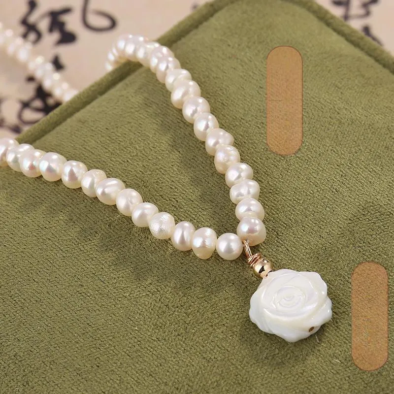 Taste The Color Pearl Necklaces Women's-1