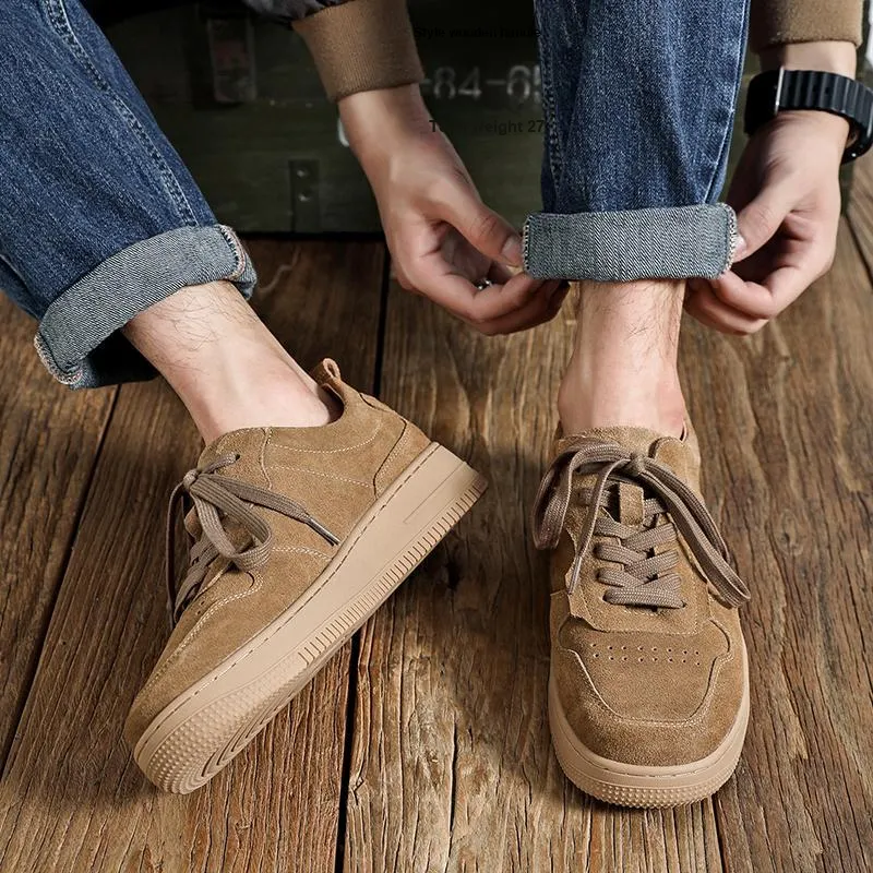 Product B Low Top Skateboard Shoes Men's Brown-5