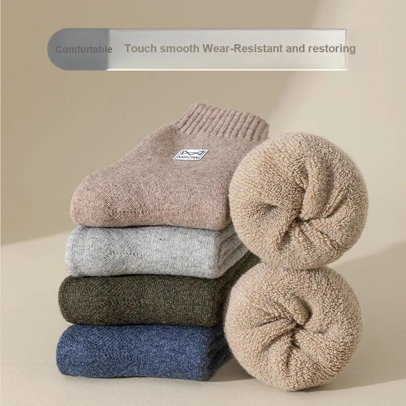 MIIOW Mid Calf Socks Unisex 3 Pack-104