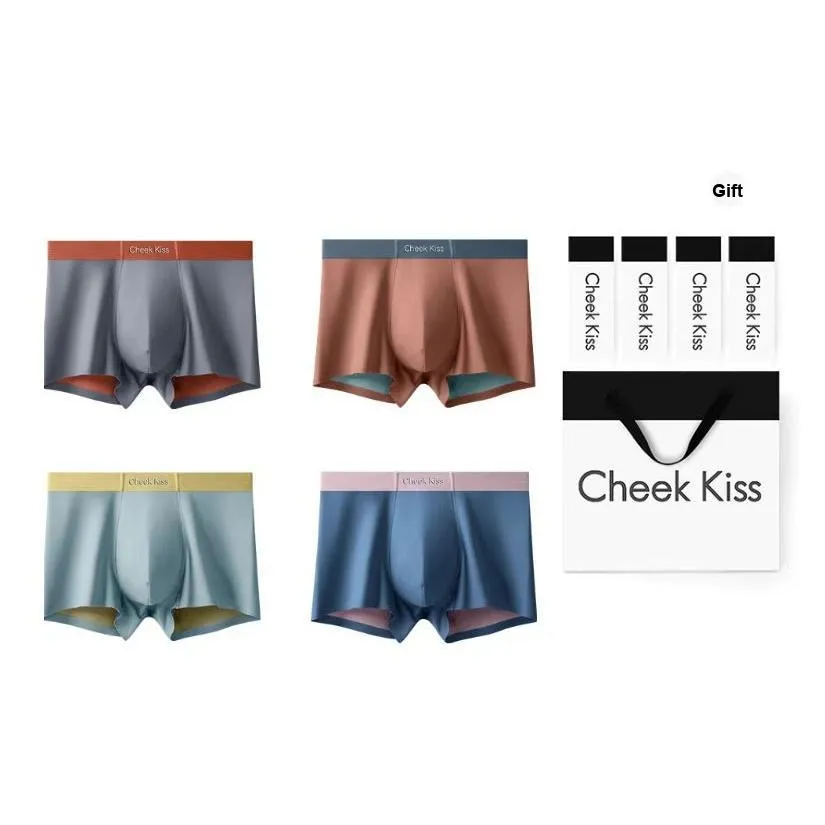 Cheekkiss Underwear Gift Box Men 4 Piece Gift Box Sets