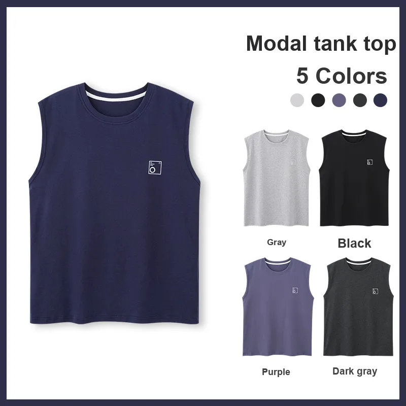 MADALLO Tank Top Men's Royal Blue-2